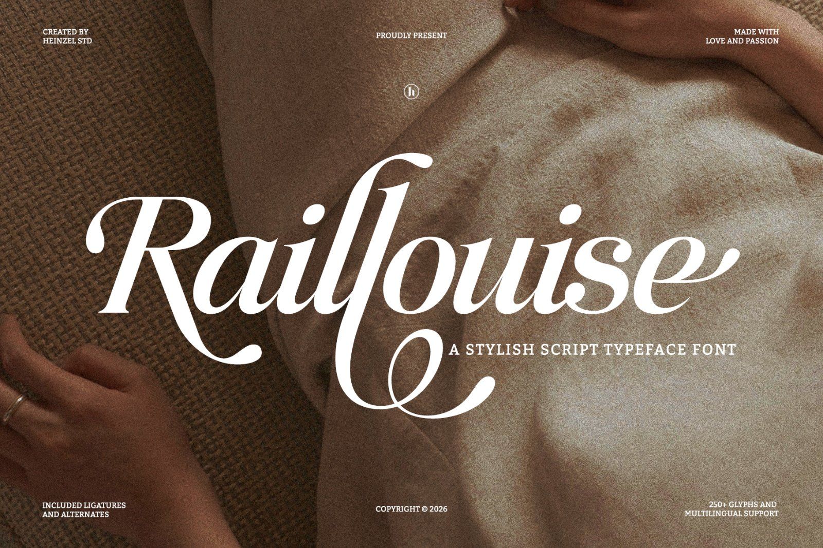 Raillouise Stylish Script Font — image 1