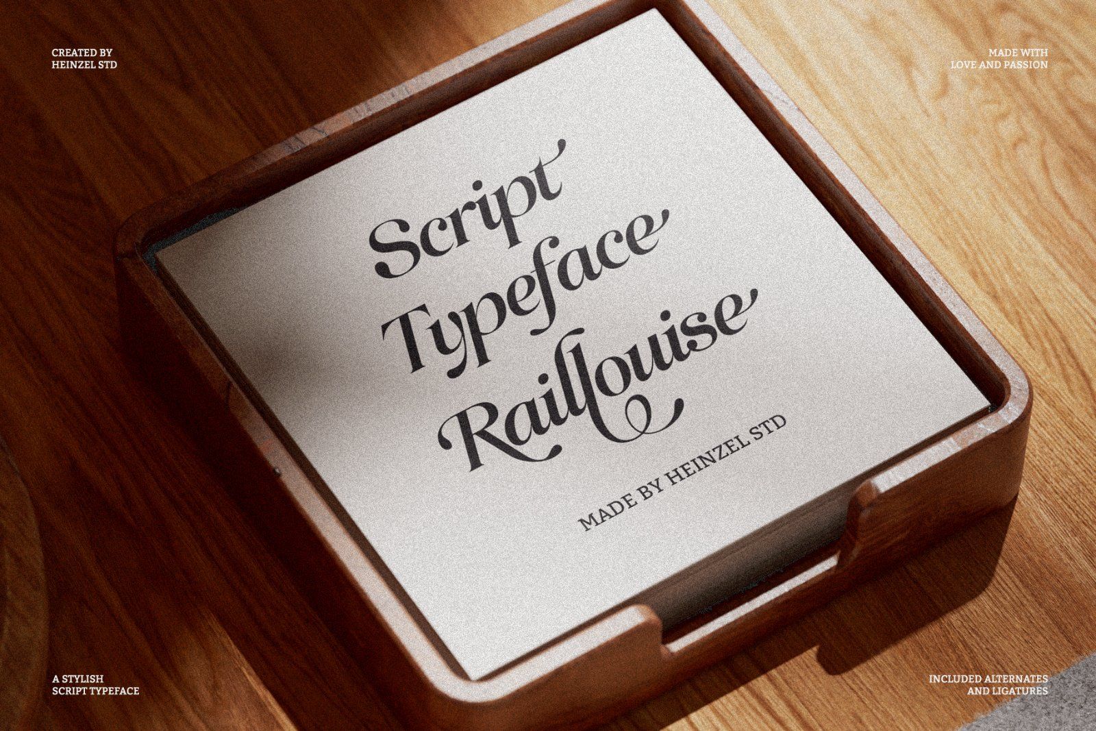 Raillouise Stylish Script Font — image 9