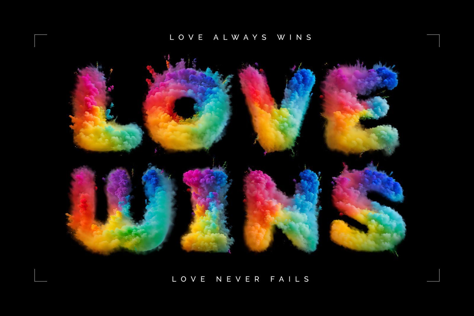 Rainbow Pow - Color Bitmap Font — image 2