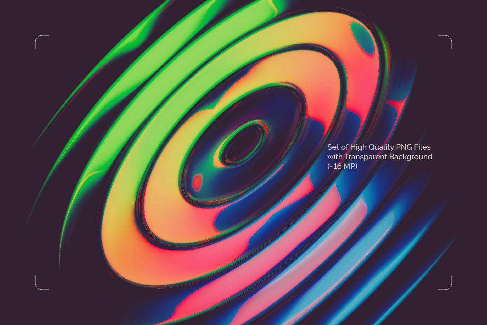 Rainbow Orb - Color Bitmap Font — image 2