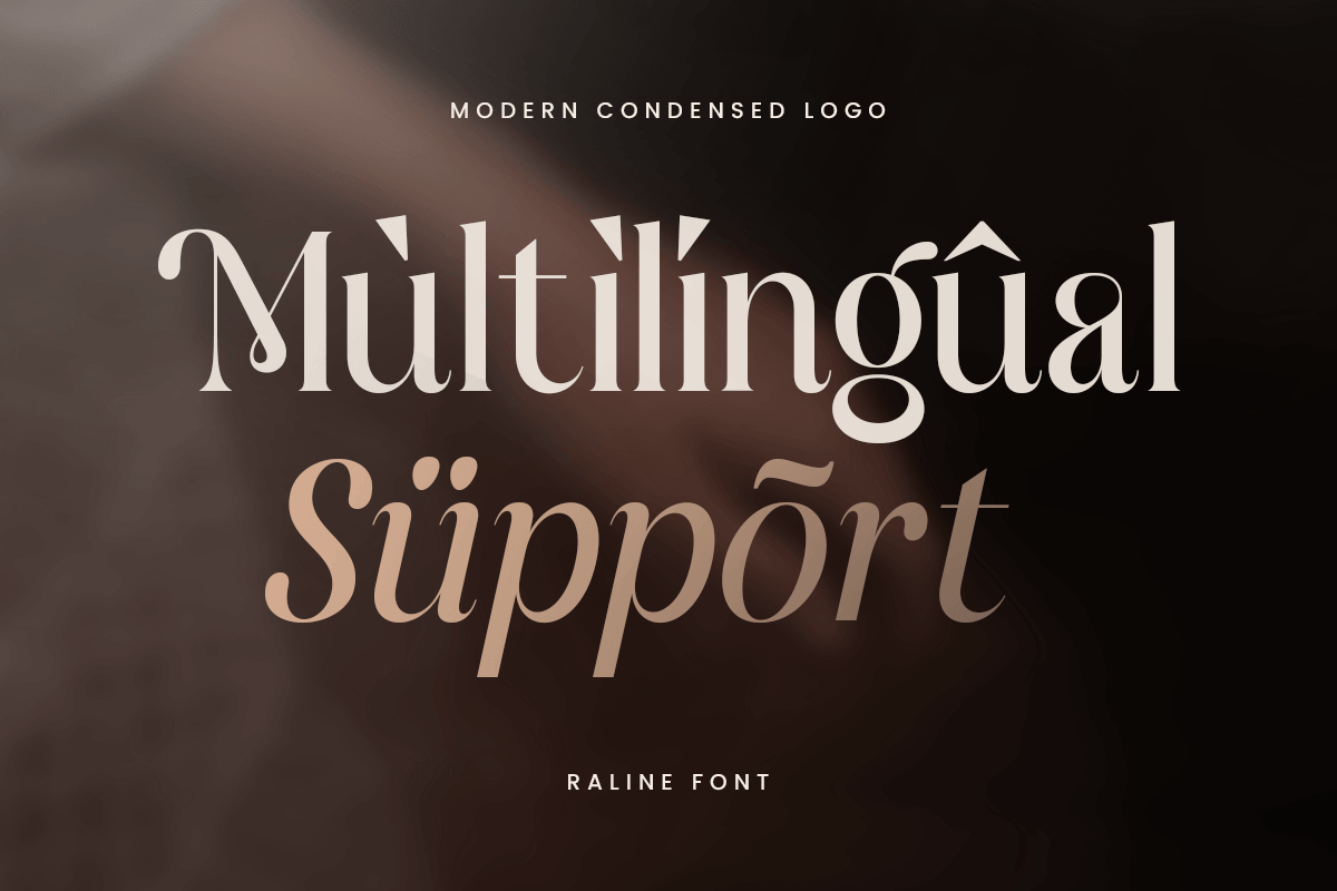 Raline-Modern Condensed Luxury Font — image 12