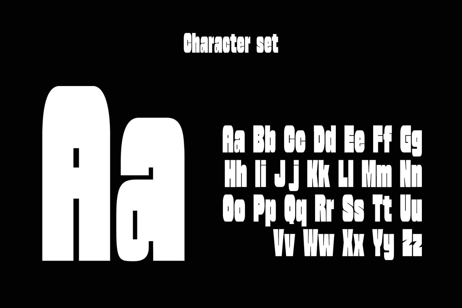 Ramosha Bold Condensed Font — image 7
