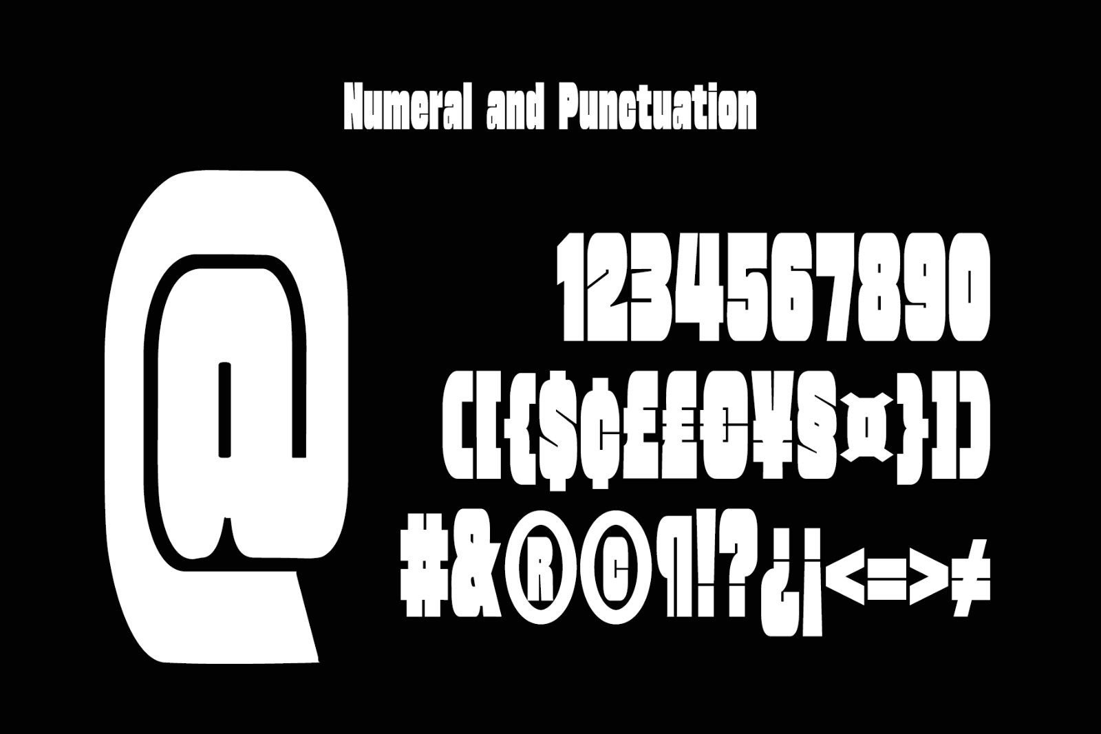 Ramosha Bold Condensed Font — image 9