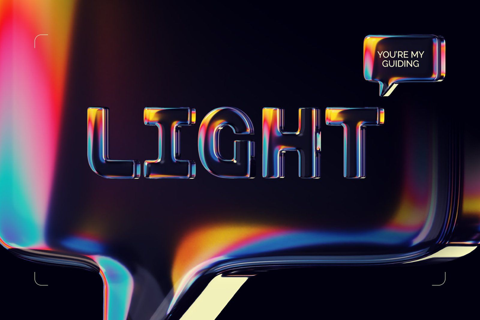 Refraction Ray - Color Bitmap Font — image 2