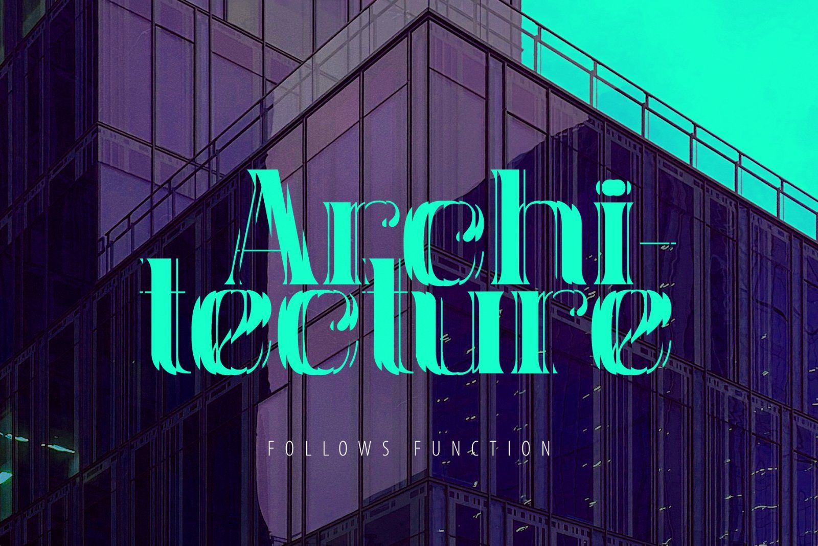 Reglass - Refractive Serif Font — image 2