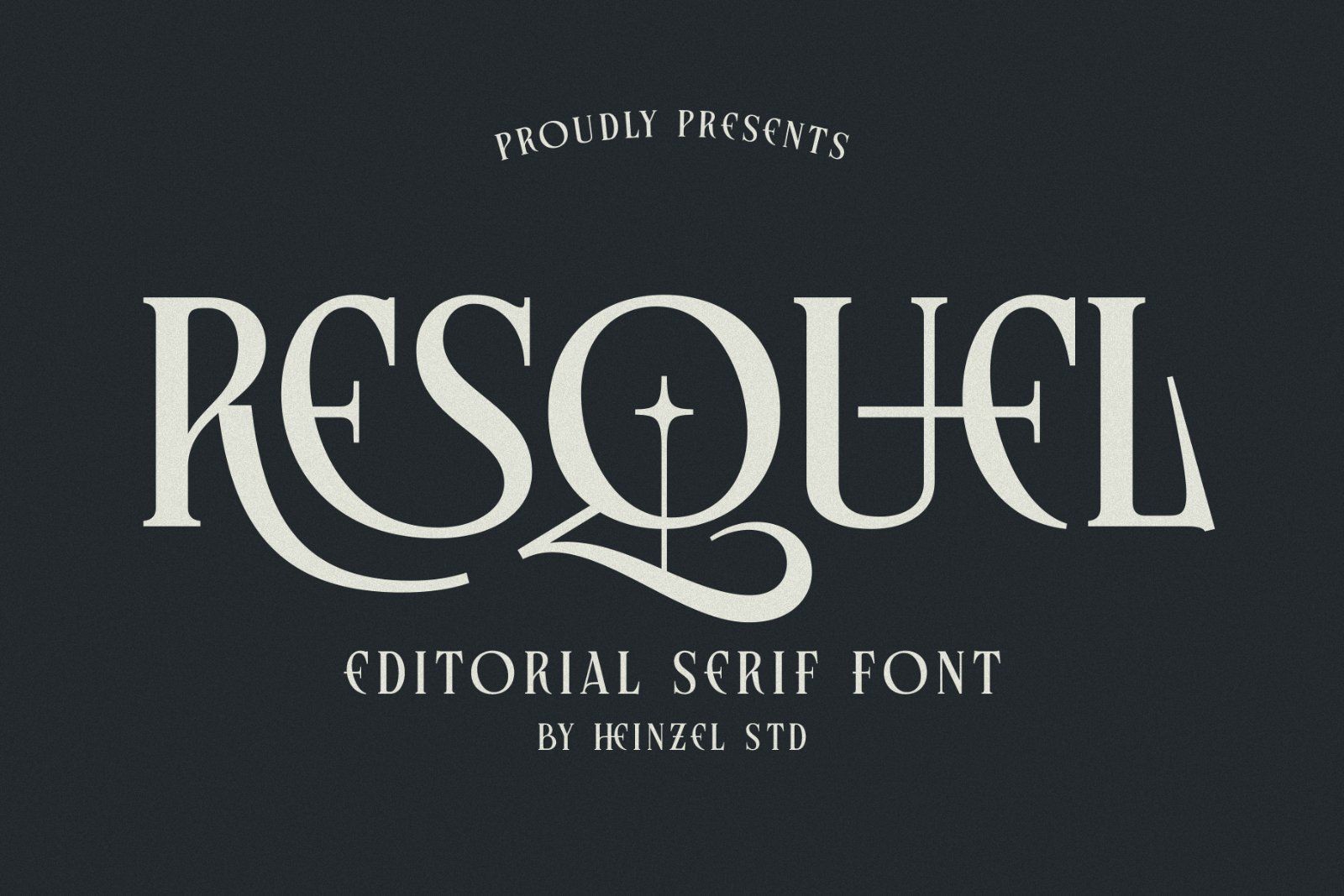 Resquel Elegant Editorial Serif Font — image 1