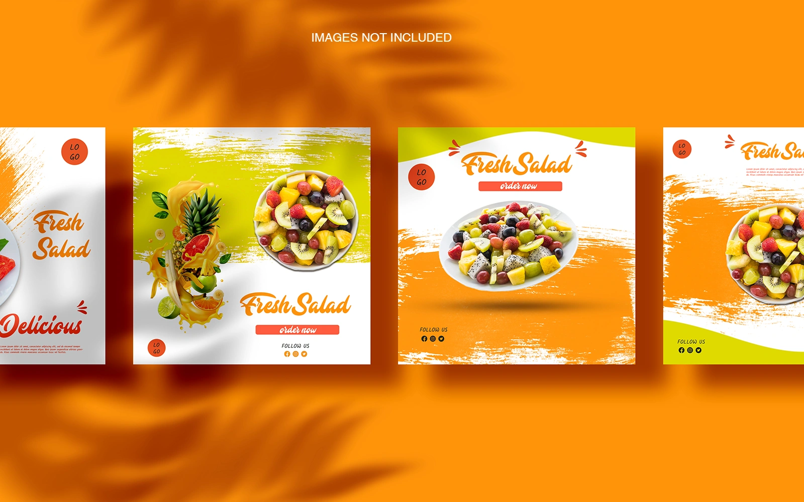 Restaurant-Fruit Salad Social Media Template-22-049 — image 2