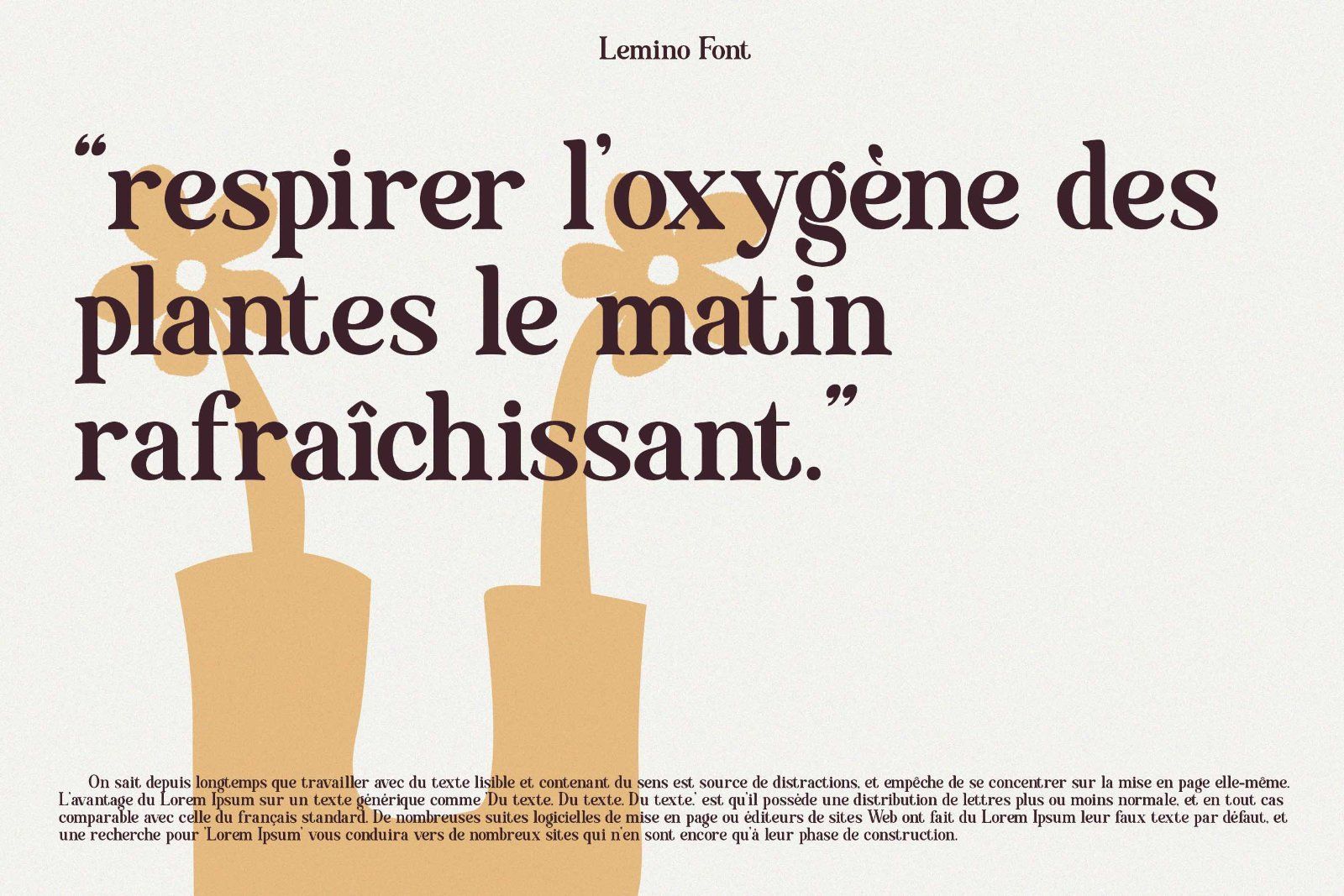 Lemino | Retro Serif