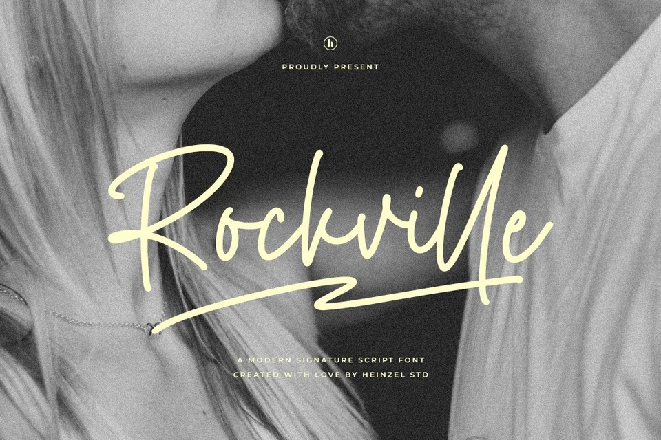 Rockville Modern Signature Script Font