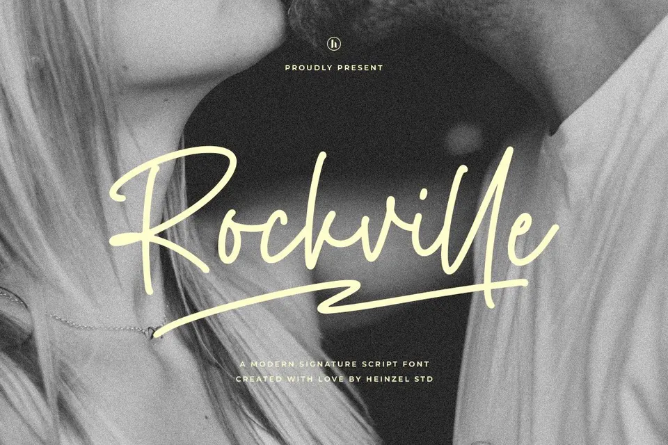 Rockville Modern Signature Script Font