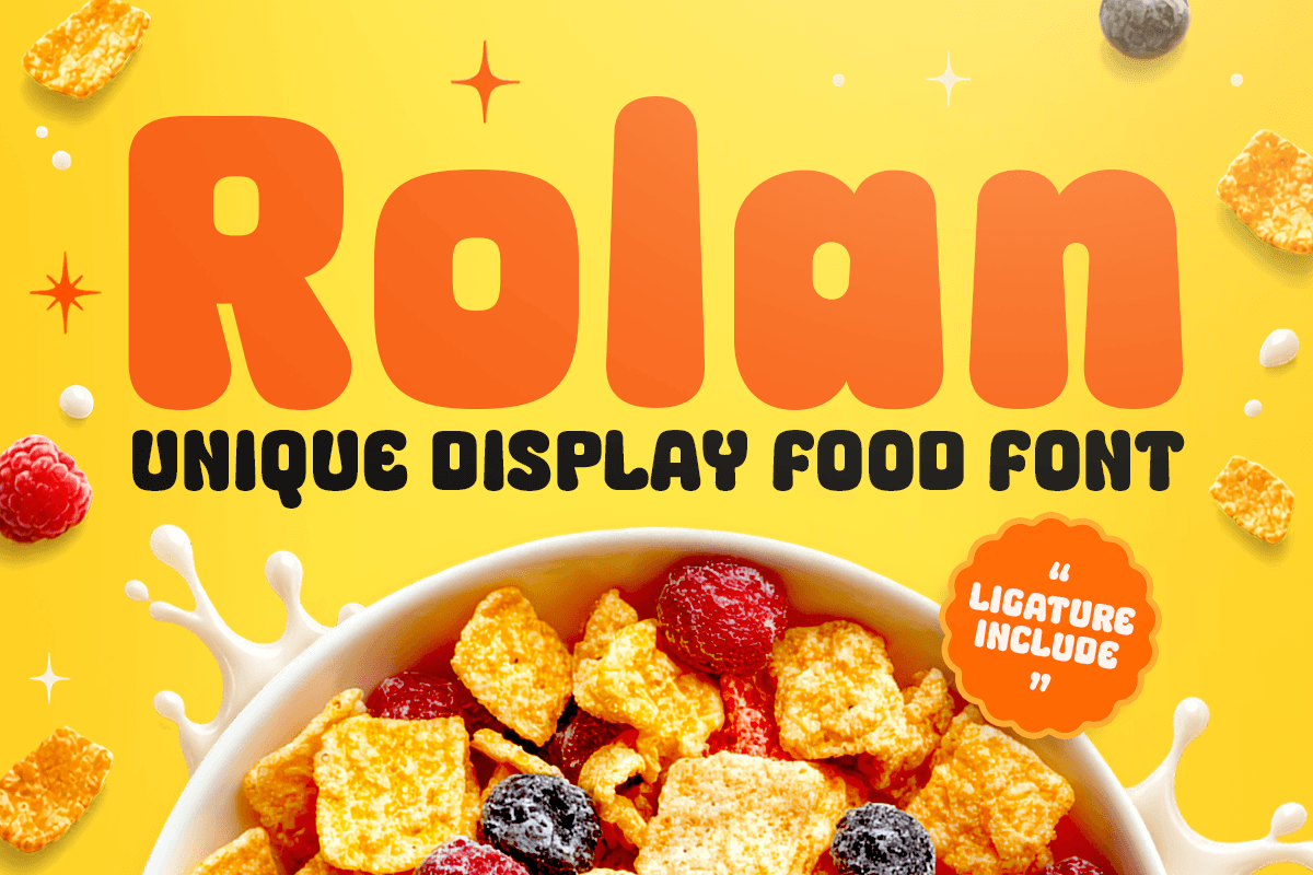 Rolan-Food Logo Font — image 1