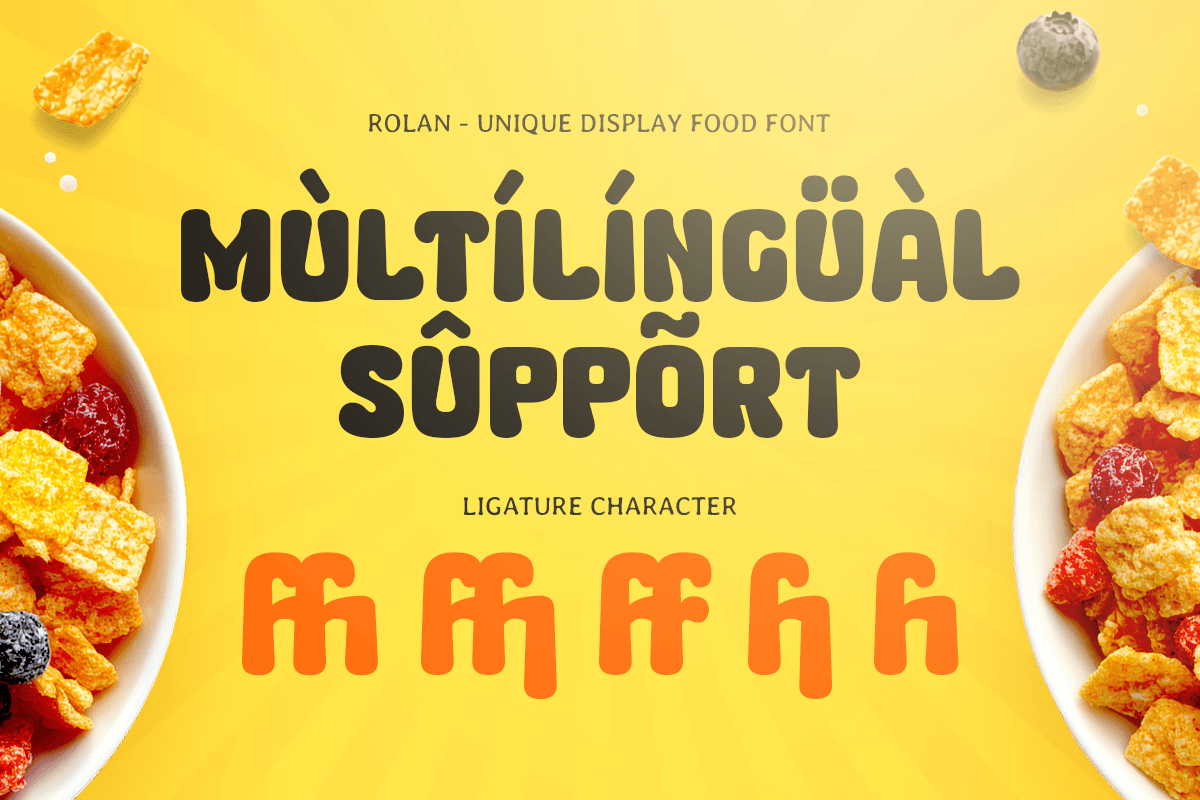 Rolan-Food Logo Font — image 12
