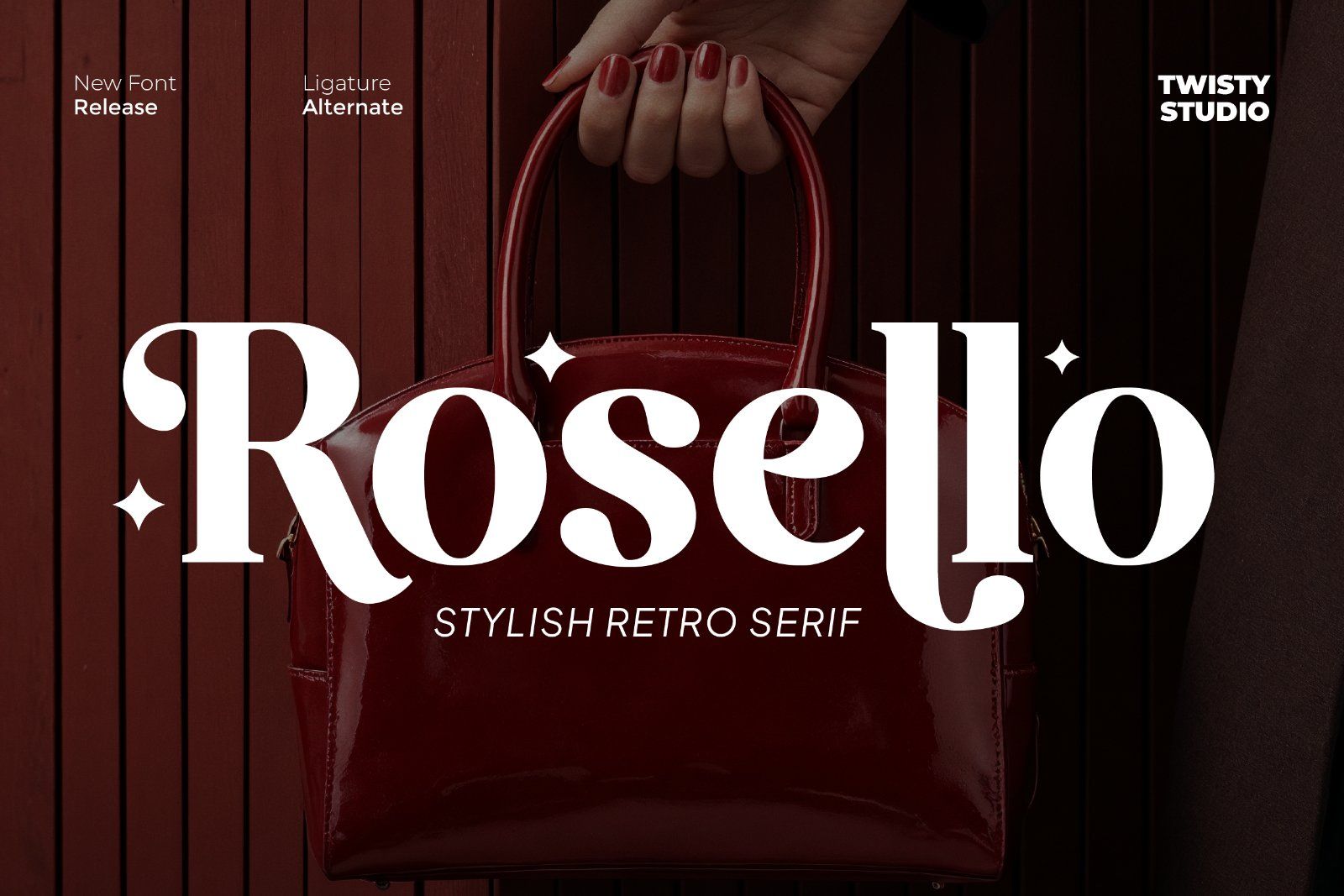 Rosello - Retro Serif Font — image 1