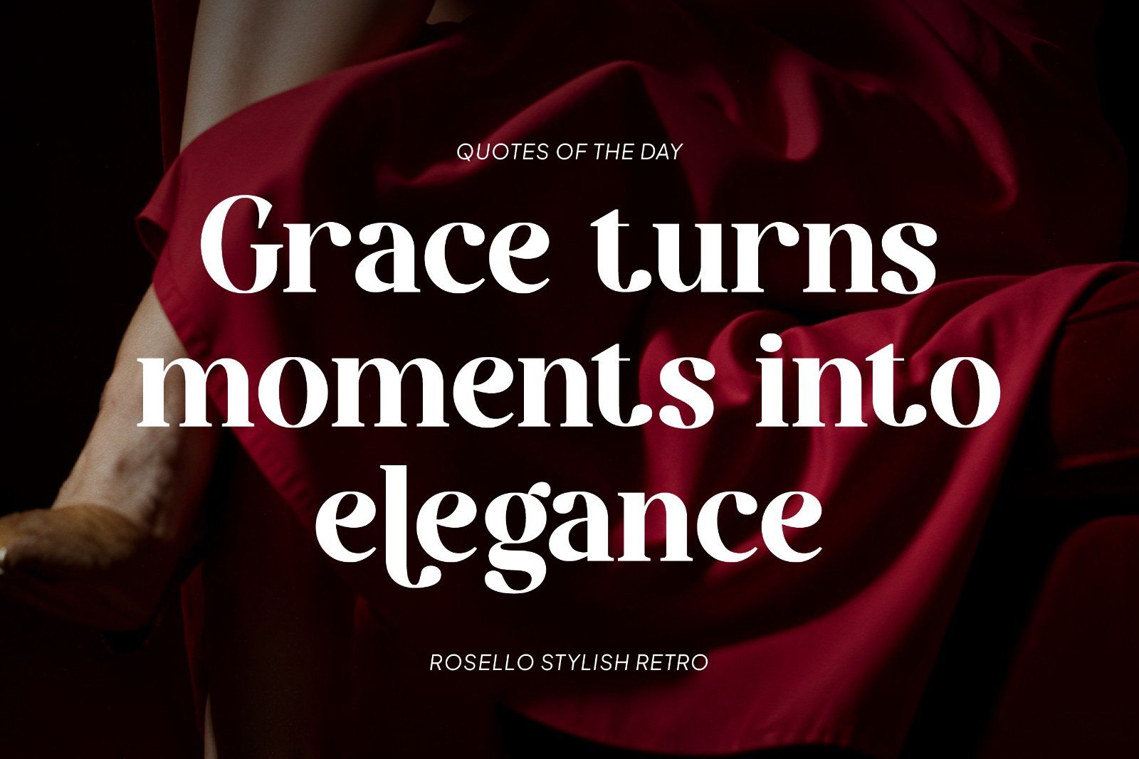 Rosello - Retro Serif Font — image 4