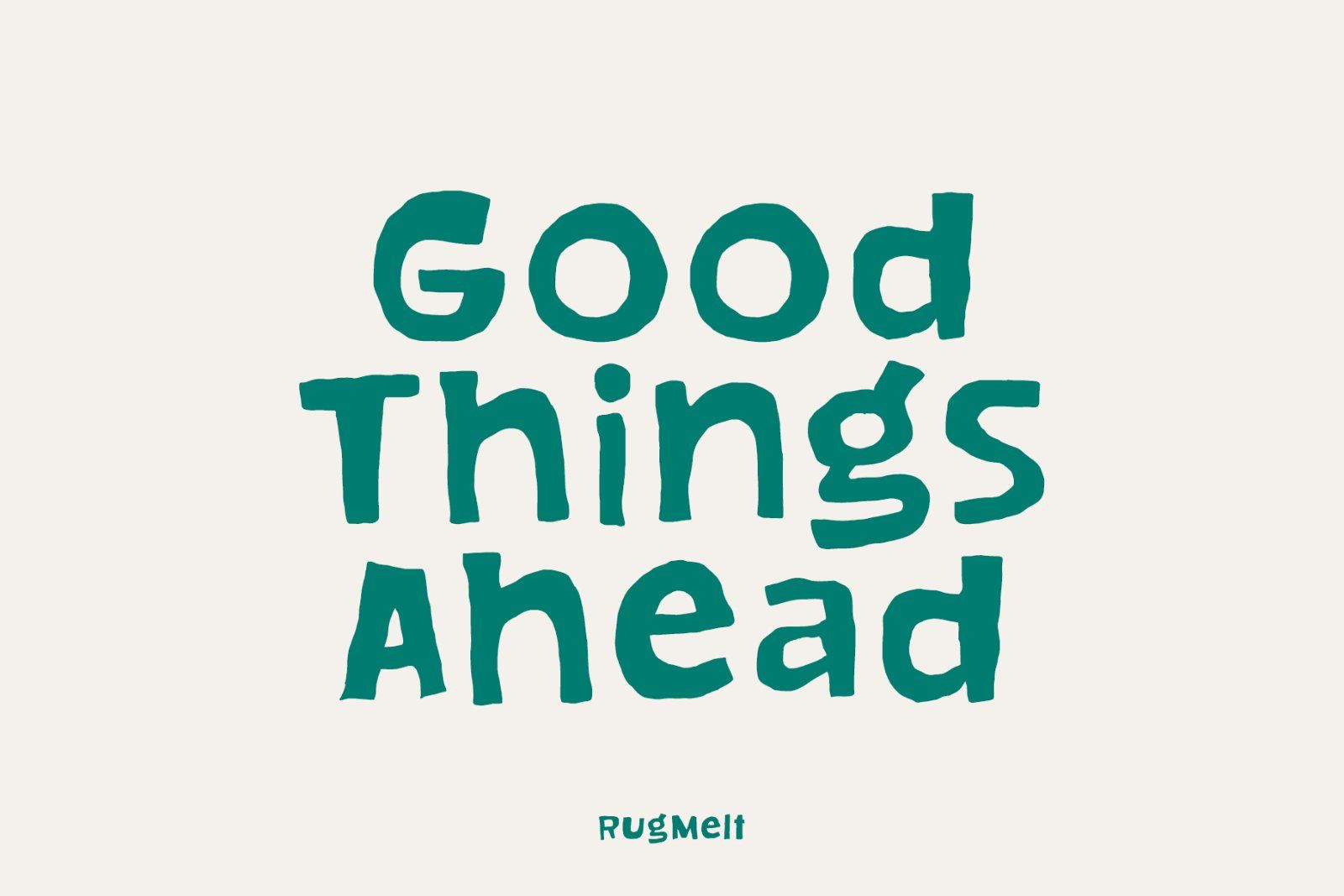 Rugmelt Rugged Messy Display Font — image 12