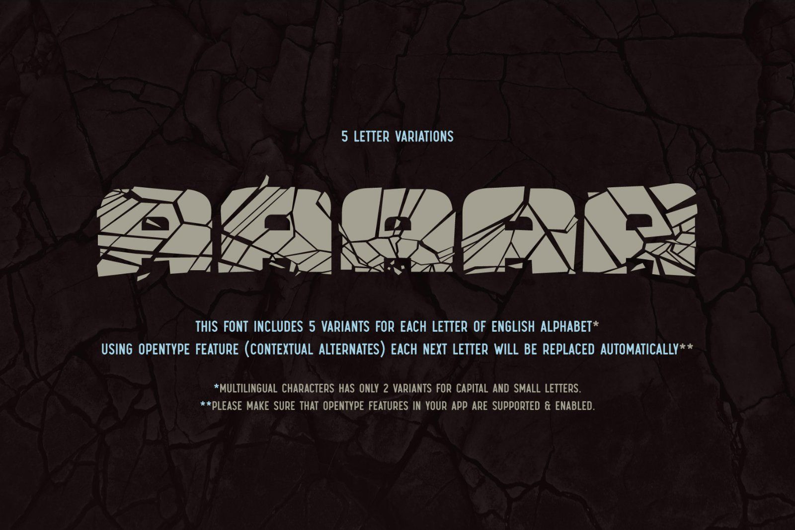 Ruined Dreams - Broken font — image 4