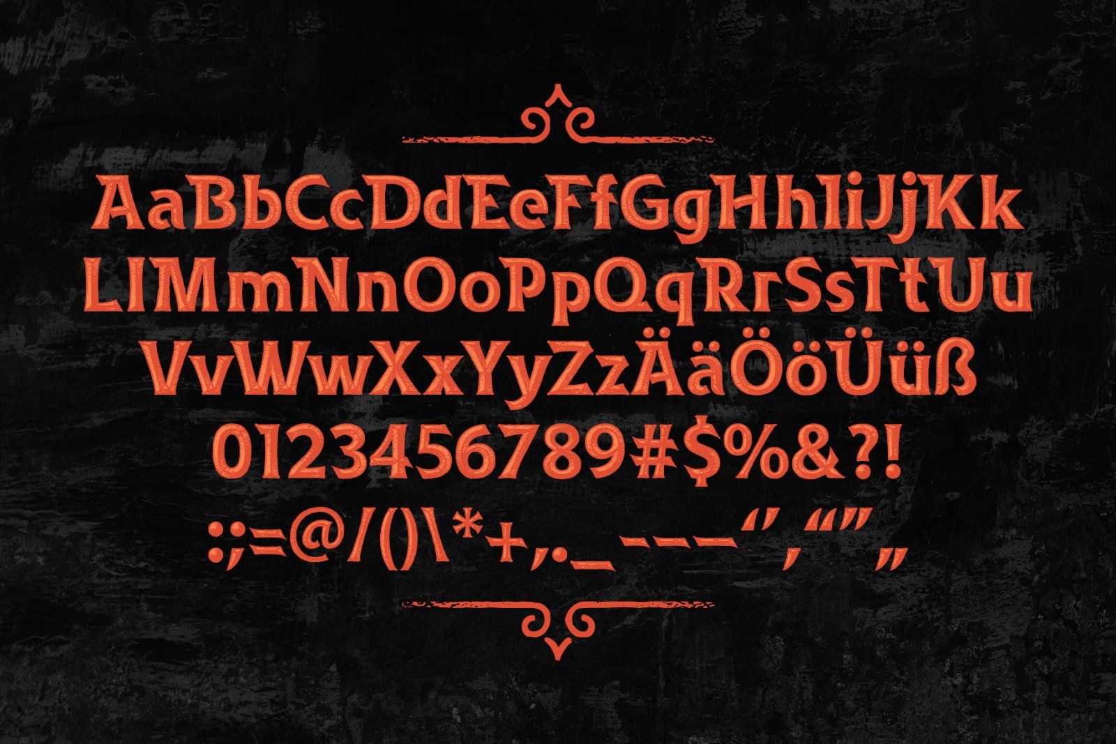 Rusted Bevel Typeface — image 4