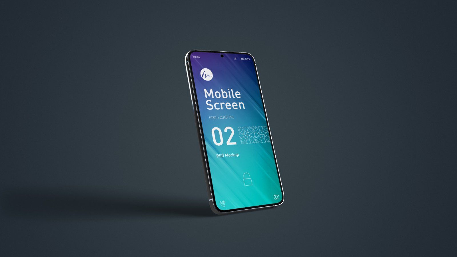 Smartphone Screen Mockup - 5 PSDs
