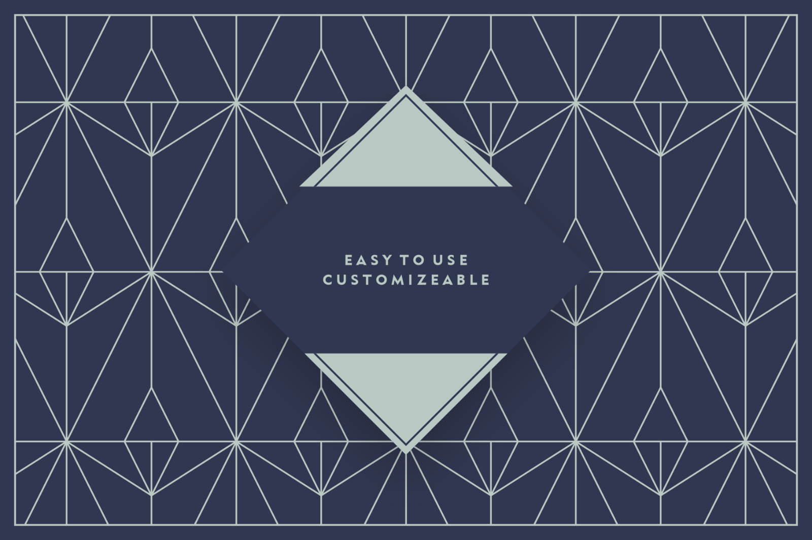 Geometric Art Deco Patterns V2 — image 5