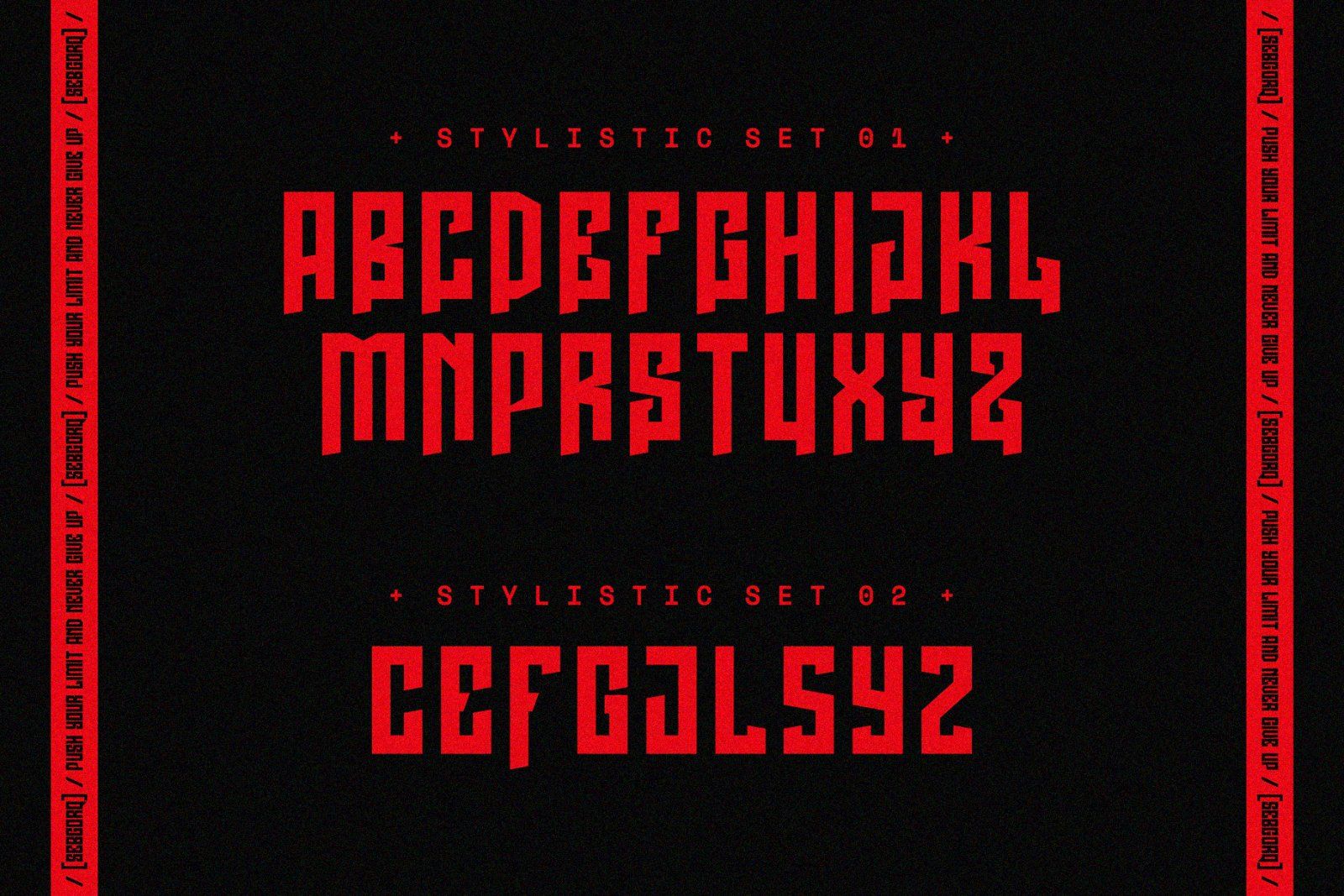 Sebgorq - Urban Font