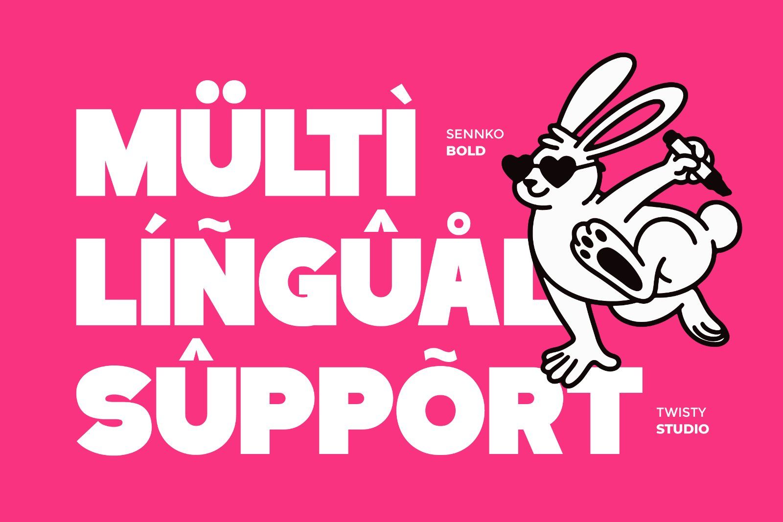 Sennko - Bold Sans Display Font — image 10