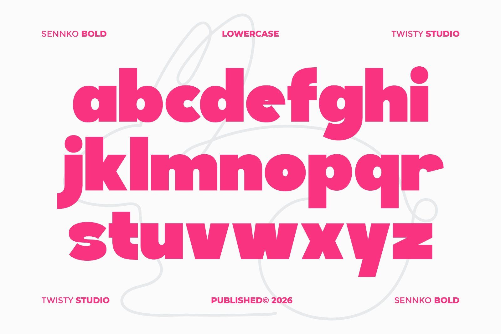 Sennko - Bold Sans Display Font — image 8