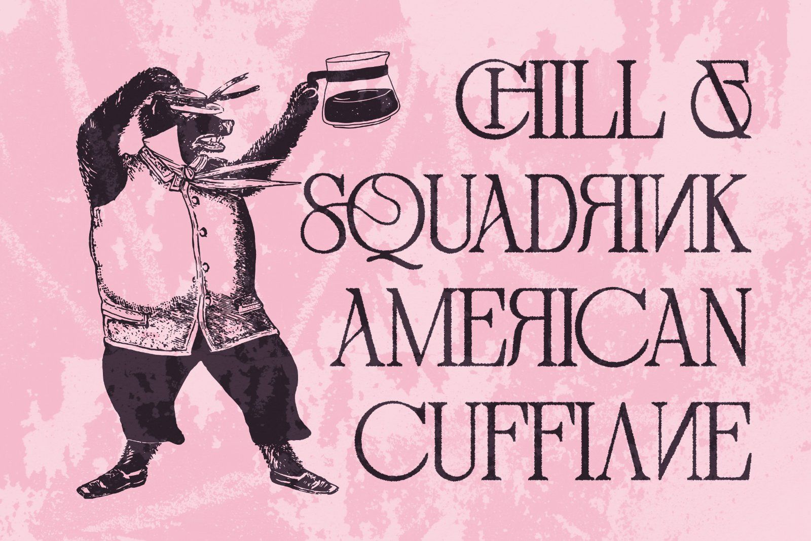 Distressed Sherlock – Elegant Serif