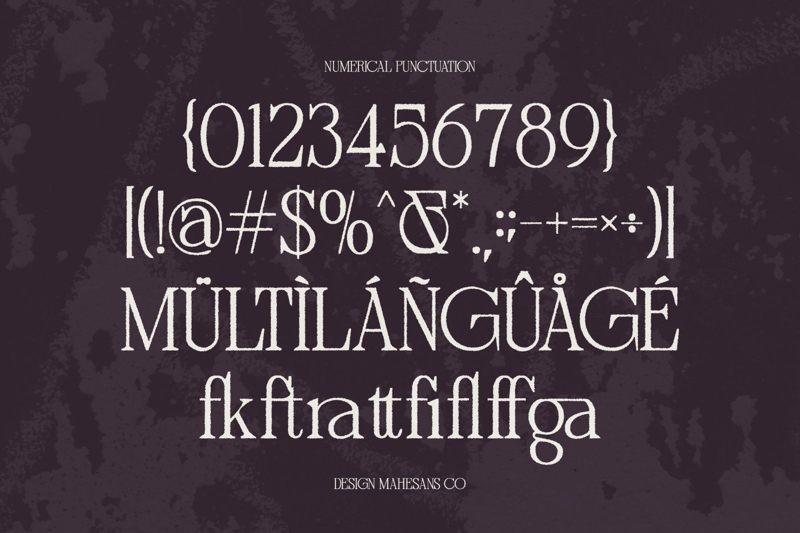 Distressed Sherlock – Elegant Serif