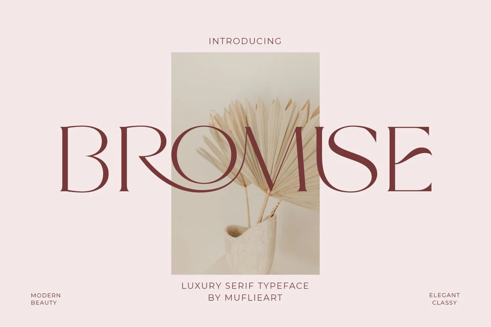 Bromise - Luxury Serif Typeface
