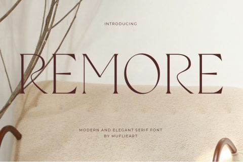 Remore | Modern And Elegant Serif