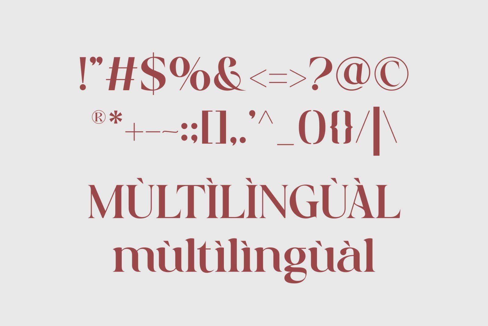 Bareya - Modern Serif Font