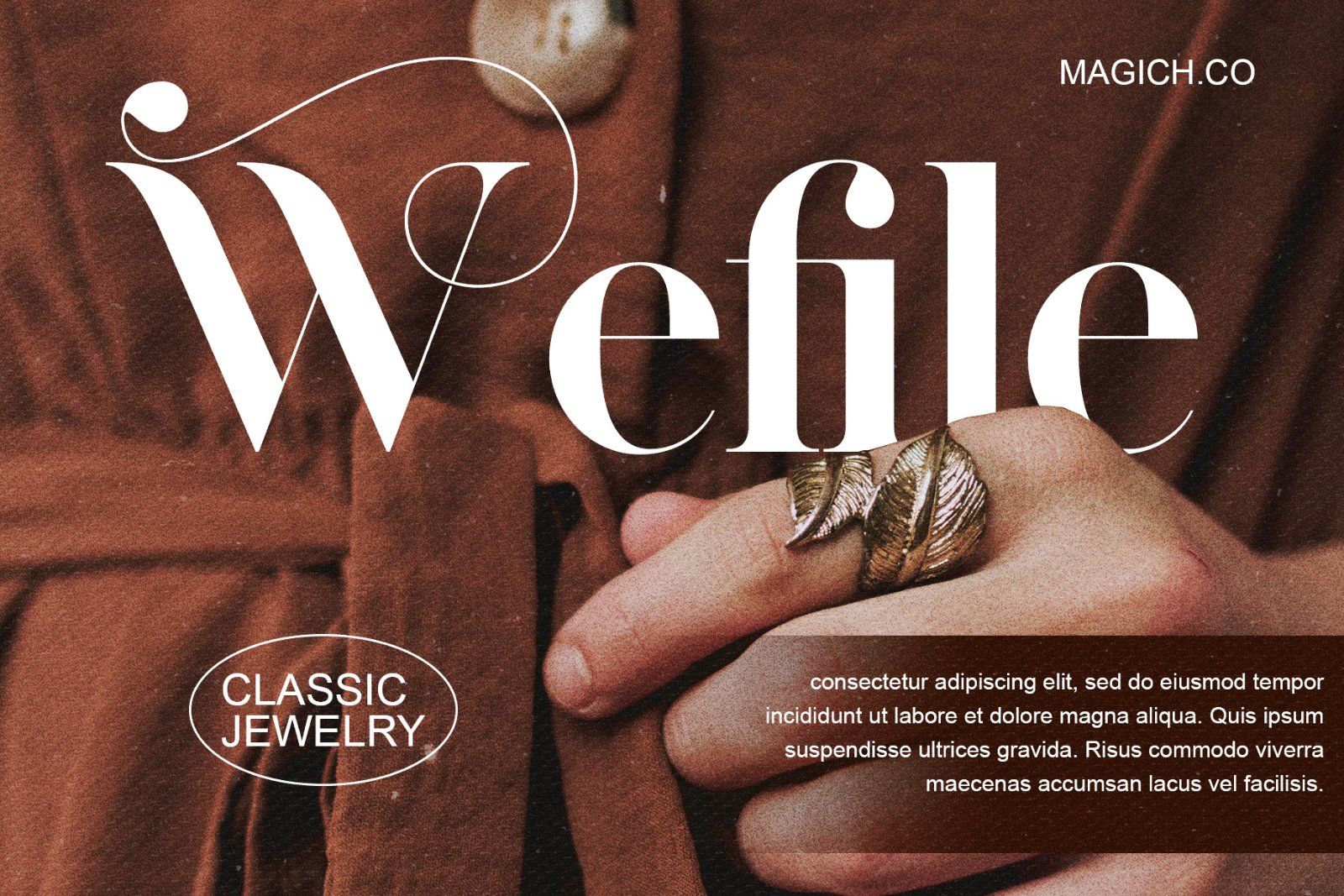 Magich Modern Serif Typeface