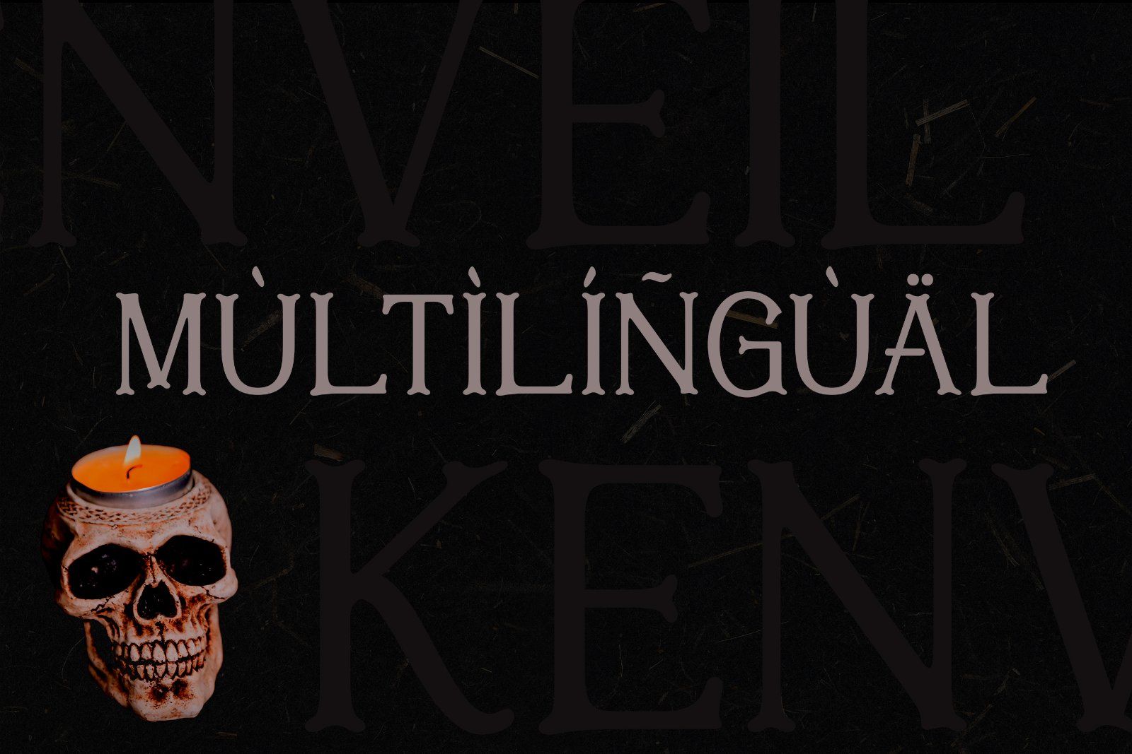 Gothic Serif Typeface | KENVIEL