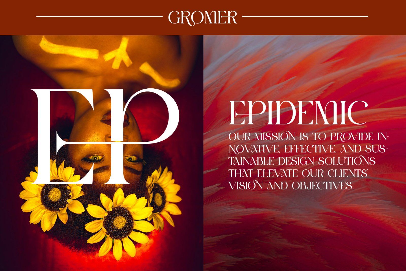 GROMER Elegant Ligature Serif