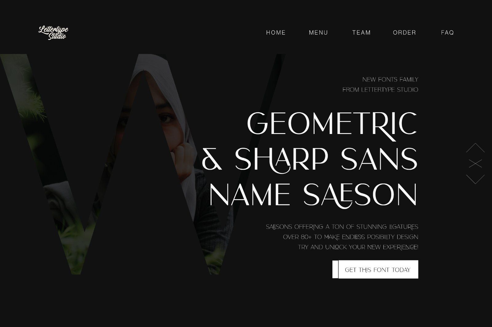 Saeson a Sharp Geometric Display Sans Serif — image 4