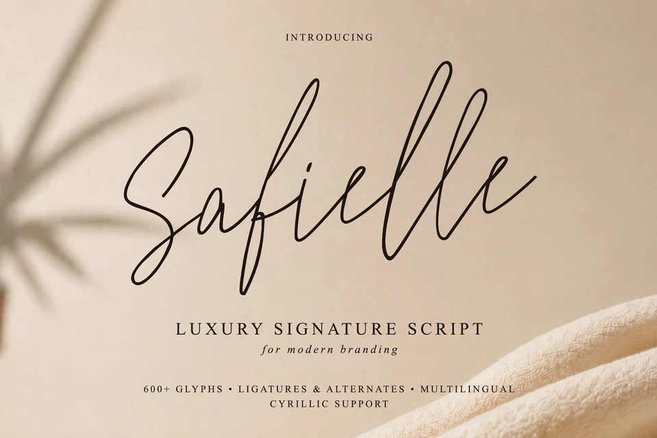 Safielle – Luxury Signature Script