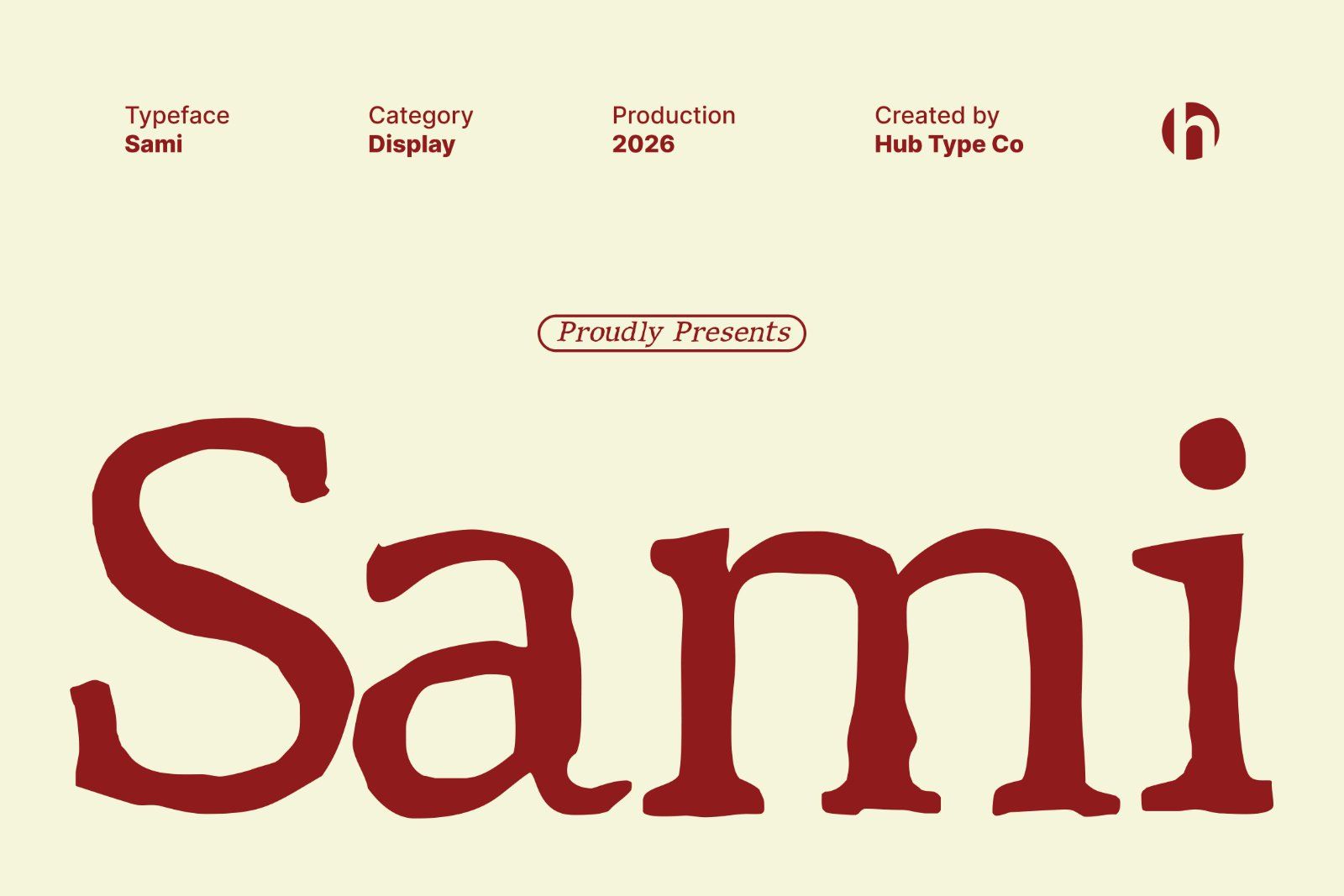 Sami — Whimsical & Hand-Crafted Display Typeface — image 1