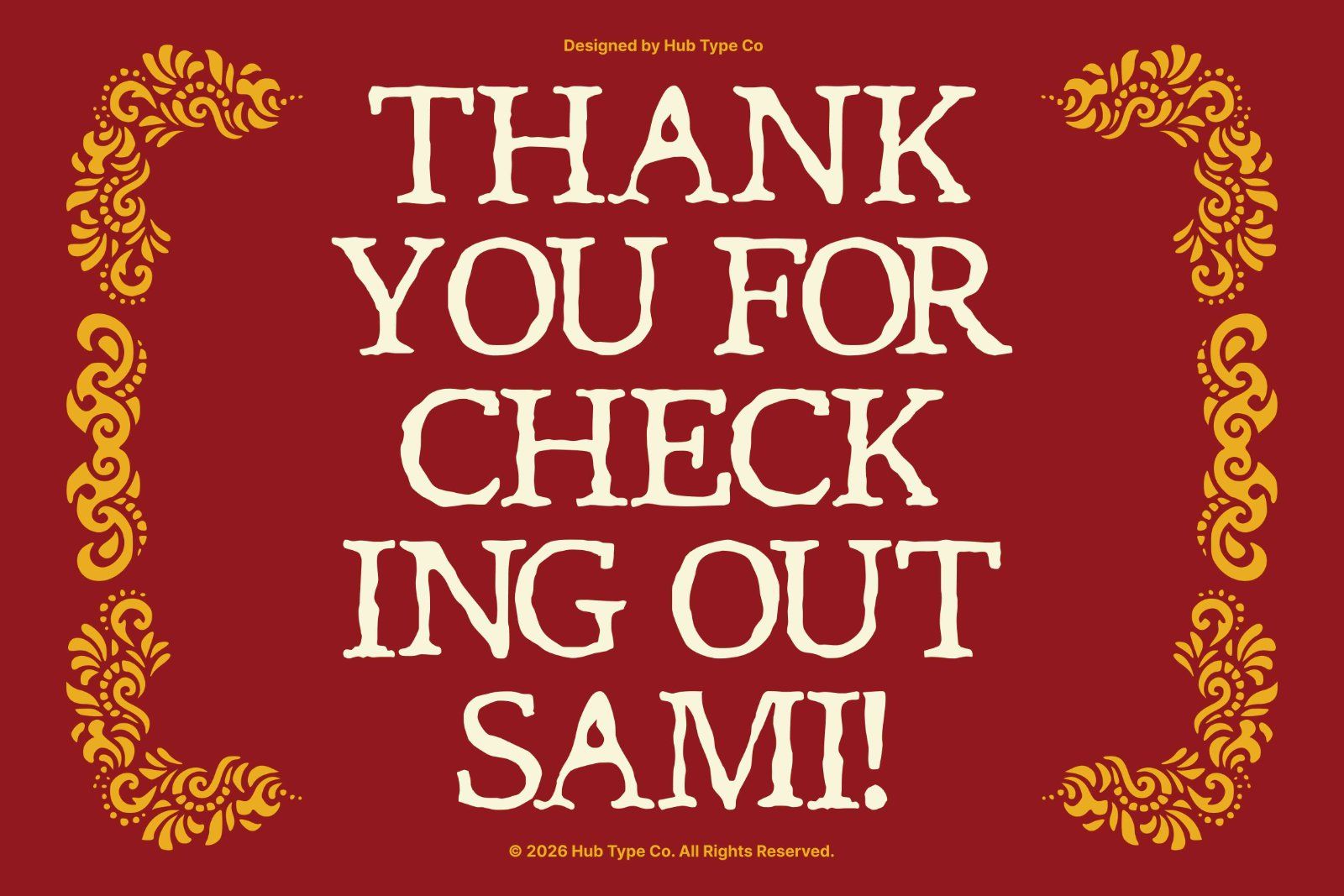 Sami — Whimsical & Hand-Crafted Display Typeface — image 10