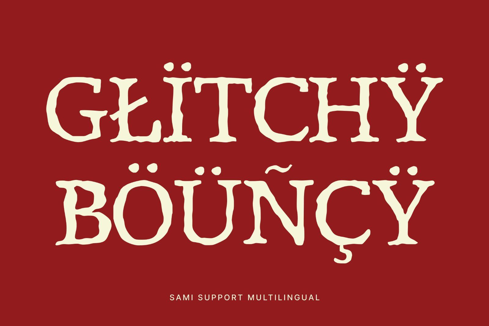Sami — Whimsical & Hand-Crafted Display Typeface — image 8