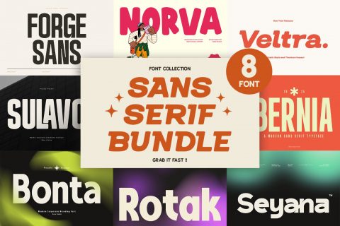 Sans Serif Bundle Collection