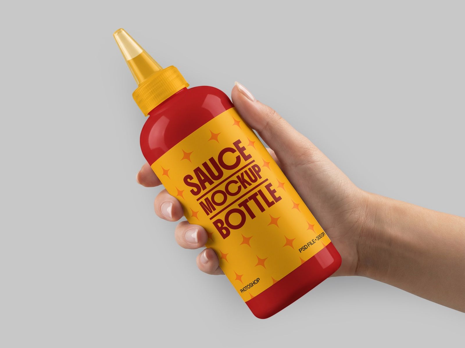 Sauce Bottle Mockup — image 1