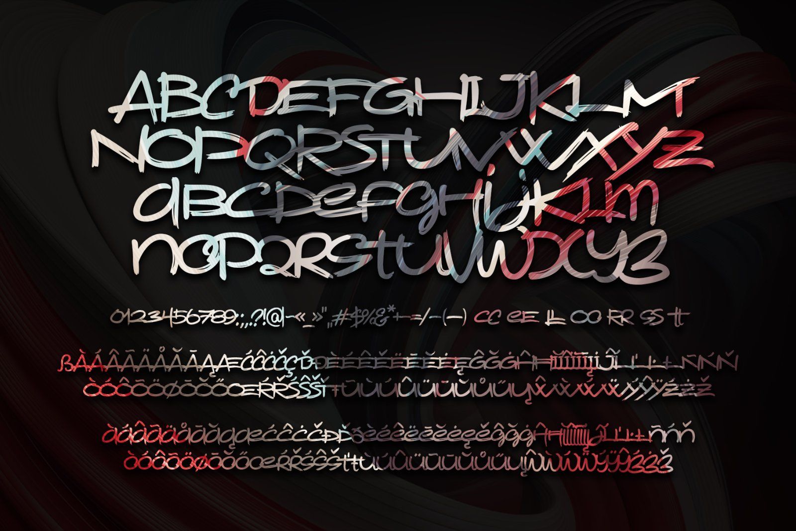 Agress Font with Bonus — image 3