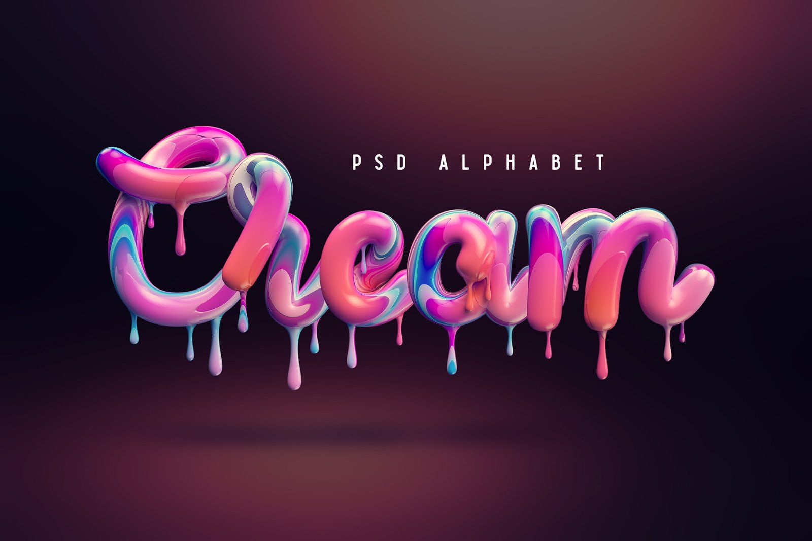 Cream Alphabet — image 1