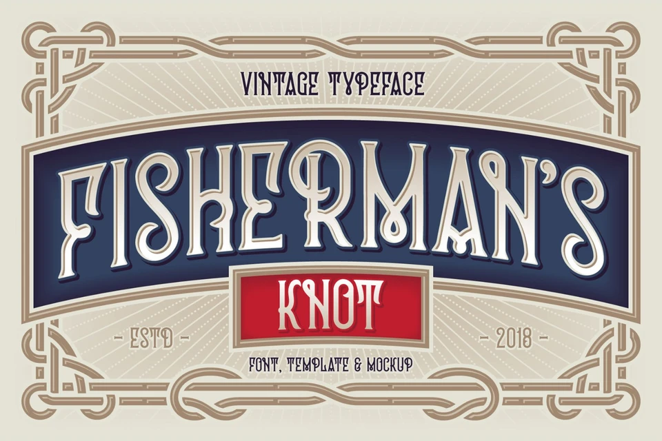 Fisherman's Knot. Font & Graphics