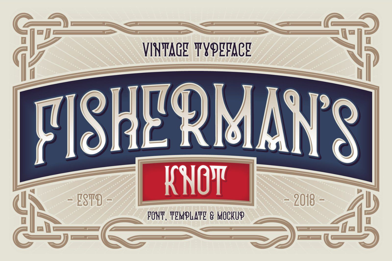 Fisherman's Knot. Font & Graphics — image 1