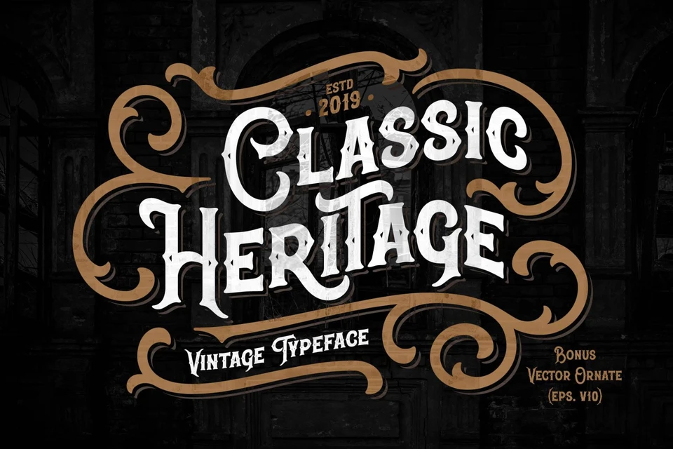 Classic Heritage typeface