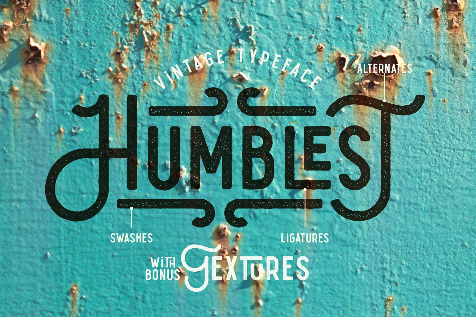 Humblest Font and Textures — image 1