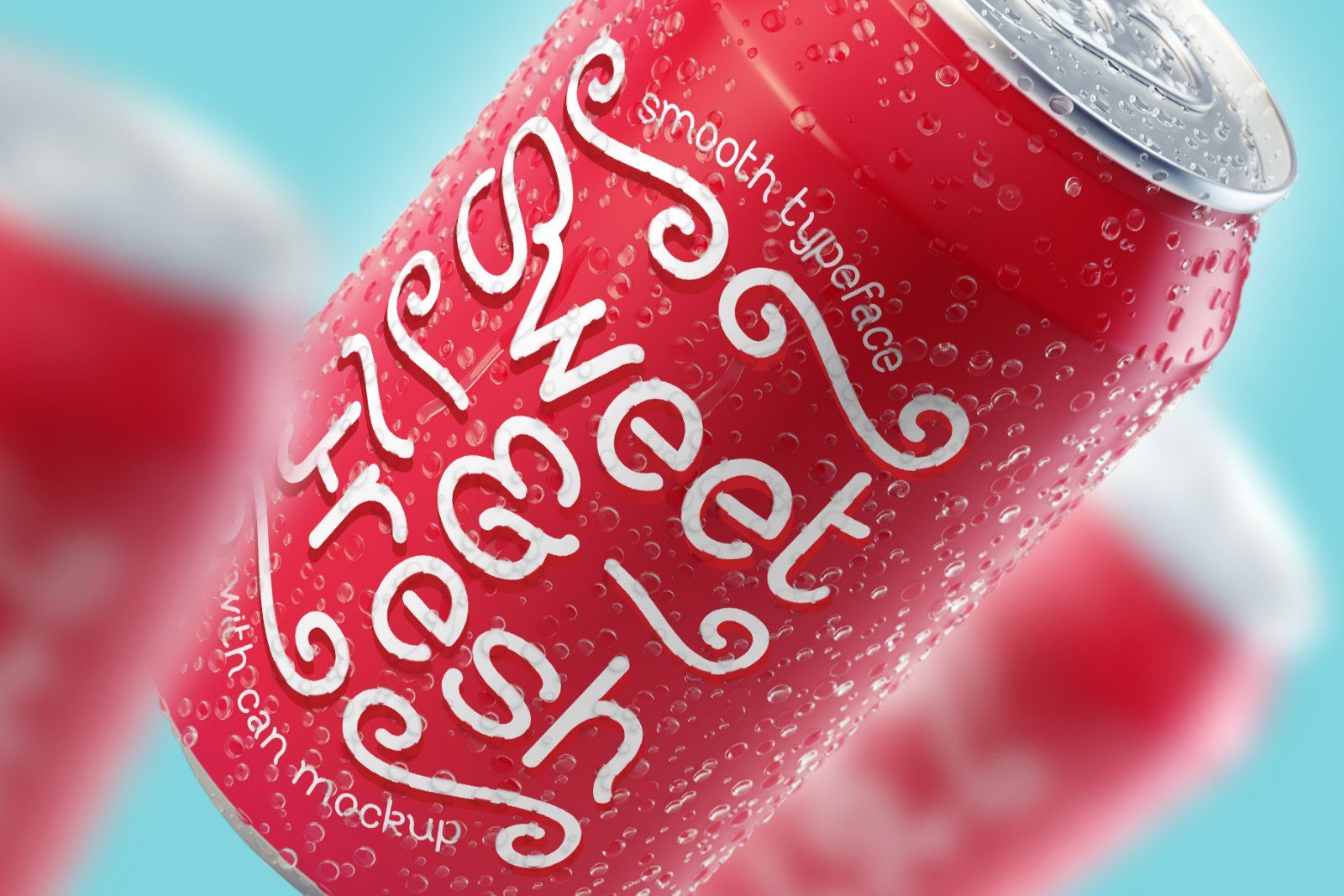 Sweet & Fresh font with Mockup — image 1