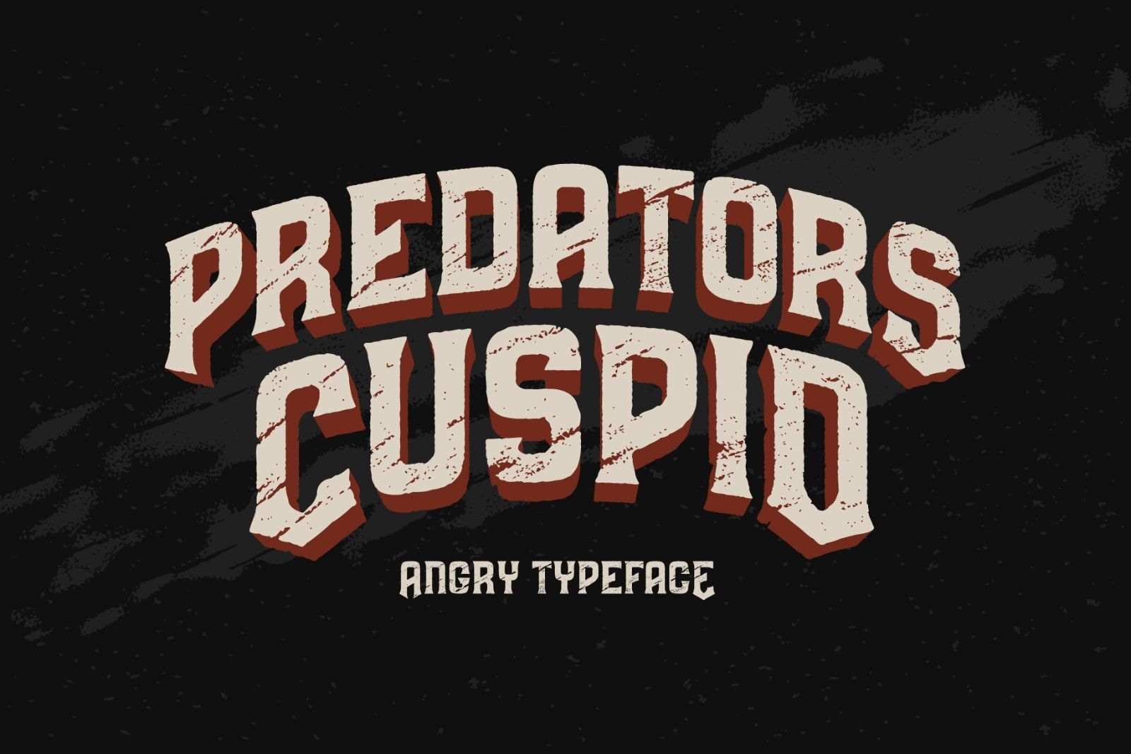 Predators Cuspid Font — image 1