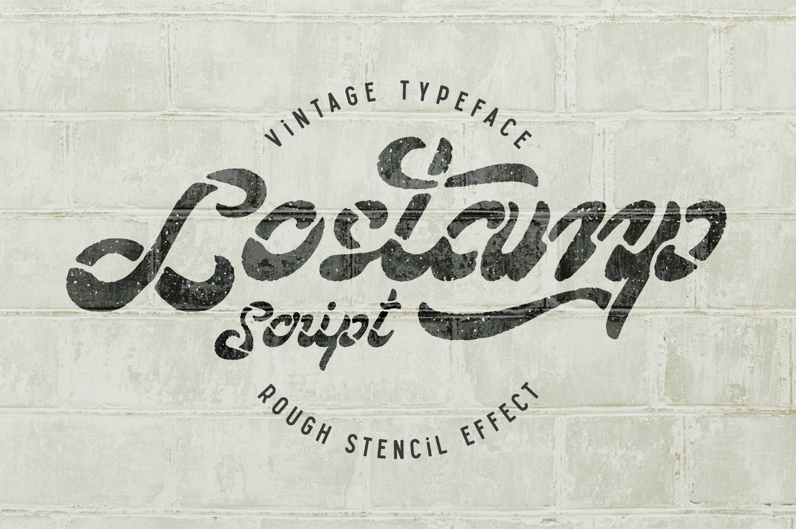 Lostamp Font — image 1